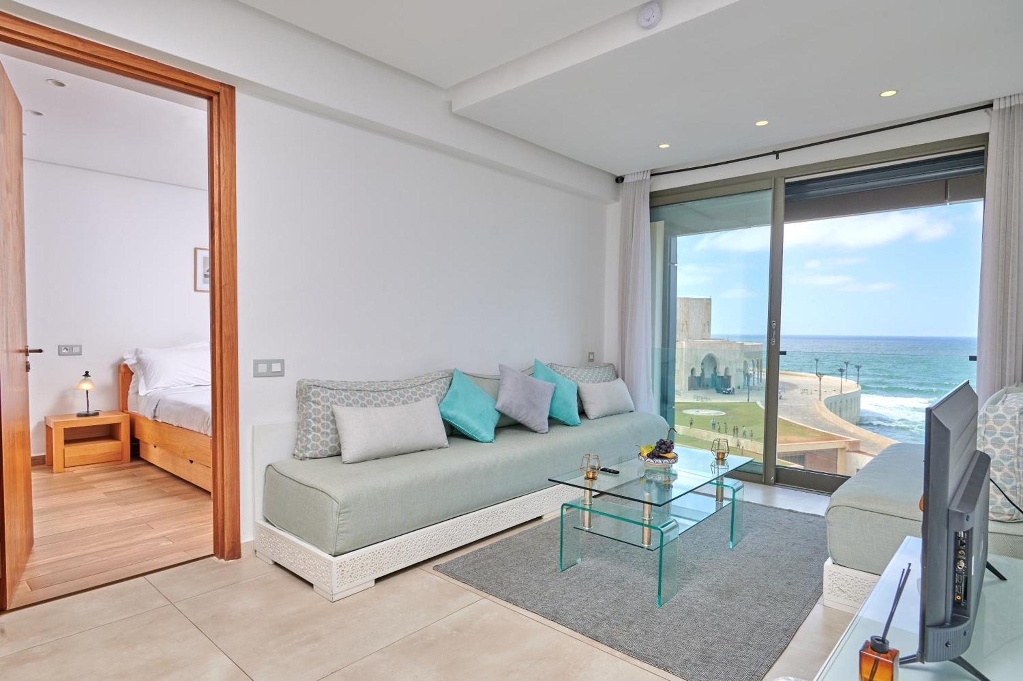 קזבלנקה Apartment Sea View B23 - Mosquee Hassan II - By Thecasaedition מראה חיצוני תמונה